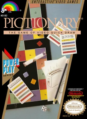 Pictionary - The Game of Video Quick Draw (USA) box cover front